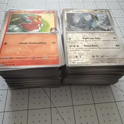 Pokemon TCG 300+ Mixed Card Lot (Common-Holos Reverse Holos) + TWO EX CARDS! - Image 1