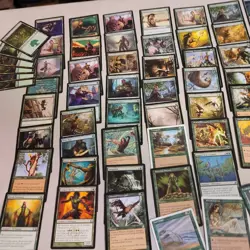 Dwynen, Gilt-Leaf Daen Custom Mono Green Complete Commander Deck PURE ELVES ELF - Image 3