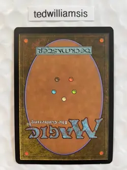 MtG Slave of Bolas Alara Reborn Foil Signed Autographed Steve Argyle NM Back - Image 2