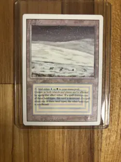 Magic the Gathering Revised Edition Dual Land Tundra - Image 1