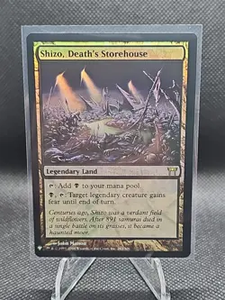 NM MTG FOIL SHIZO, DEATH'S STOREHOUSE THE LIST REPRINTS MYSTERY BOOSTER - Image 1
