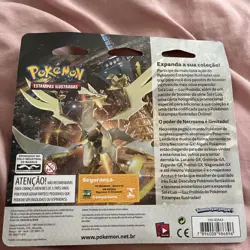 Pokemon Sun & Moon Forbidden Light Regigigas 3Pack Blister Set Brazilian Version - Image 2