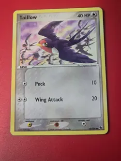 TAILLOW - 72/109 - Ruby & Sapphire - NO E-READER - Common - Pokemon Card - - Image 1