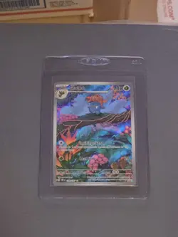 Pokemon Gloom 198/197 Obsidian Flames Illustration Rare Full Art Card NM - Image 1