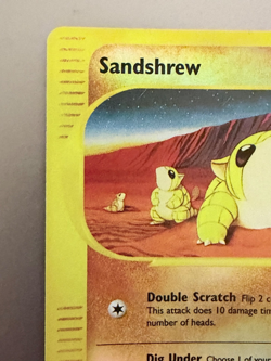 Sandshrew 92/144 NM Skyridge Reverse Holo Pokemon TCG Never Played - Image 5