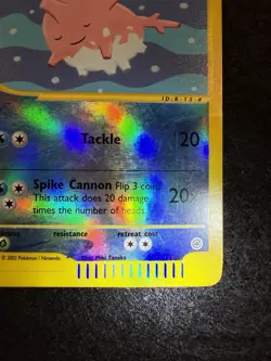 Pokemon Corsola Reverse Holo102/165 from Expedition in DMG condition ! - Image 5