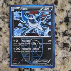Pokemon Absol Holo Rare Basic 100HP 67/116 Plasma Freeze 2013 English Card - Image 1
