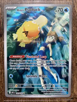 Pokemon Destined Rivals Card Lot with 3 IR Misty’s Psyduck, TR Meowth, Rapidash - Image 2