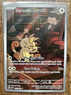 Pokemon Destined Rivals Card Lot with 3 IR Misty’s Psyduck, TR Meowth, Rapidash - Image 4