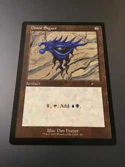 MTG Secret Lair #287 Dimir Signet Retro Frame NM - Image 1