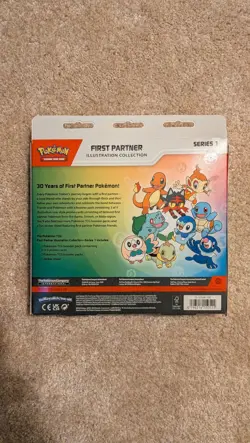 Pokemon TCG First Partner Illustration Collection Series 1 - Sealed IN HAND - Image 2