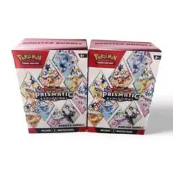 Pokemon TCG: Prismatic Evolutions Booster Bundle - Lot of 2 - Factory Sealed A - Image 1