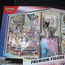 NEW Pokemon TCG Prismatic Evolutions Premium Figure Collection English SEALED! - Image 4