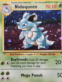Pokemon Base Set 2 Nidoqueen 12/130 Holo Rare NM - Image 4