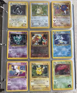 Pokemon TCG Huge Vintage Binder Collection Neo/Jungle/Base/Gym/Rocket/Fossil Etc - Image 1