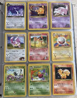 Pokemon TCG Huge Vintage Binder Collection Neo/Jungle/Base/Gym/Rocket/Fossil Etc - Image 3