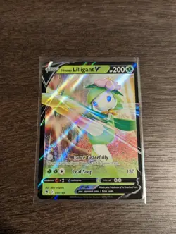 Hisuian Lilligant V 017/189 Ultra Rare Astral Radiance Pokemon TCG NM - Image 1