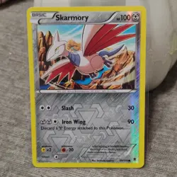 Pokemon Skarmory XY Phantom Forces 59/119 Reverse Holo Basic Common HP100 - Image 1