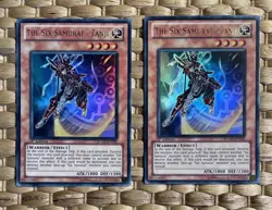 2 x The Six Samurai - Zanji RYMP-EN092 Ultra Rare 1st Edition LP Yugioh - Image 1