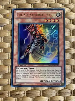 2 x The Six Samurai - Zanji RYMP-EN092 Ultra Rare 1st Edition LP Yugioh - Image 2