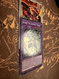 Yu-Gi-Oh! Secret Six Samurai - Rihan - SPWA-EN006 - NM/M - 1st Ed. Secret Rare - Image 2
