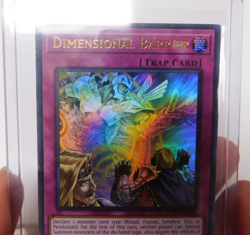 Yu Gi Oh Dimensional Barrier DUDE-EN048 Ultra Rare 1st Ed - Image 5