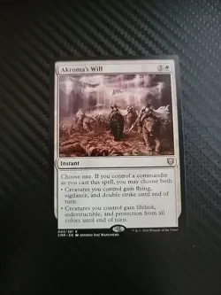 Akroma's Will Commander Legends Regular - Image 1