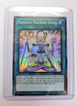 Yugioh Merciful Machine Angel LED4-EN014 Super Rare 1st Ed - Image 1