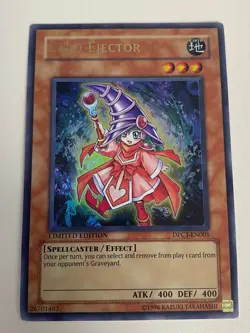 Yugioh Card Ejector x 3 - Limited Edition Ultra Rare NM - Free Holographic Card - Image 4