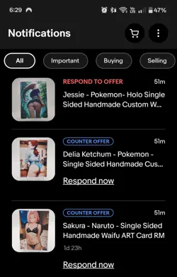 RESERVED Bundle 21x Standard Sized White Core Single Sided Custom Art Cards - Image 3