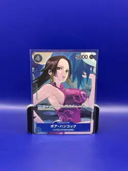 Boa Hancock (Box Topper) OP02-059 Paramount War NM Japanese One Piece Card TCG - Image 1