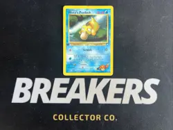 1st Edition Misty's Psyduck Uncommon 54/132 Gym Heroes Pokemon Card - Image 1