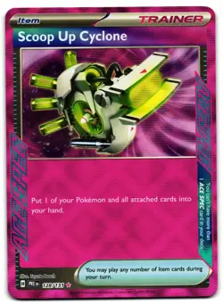 Scoop Up Cyclone 128/131 - Prismatic Evolutions Pokemon TCG - LP Card - Image 1