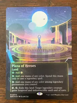 MtG - Plaza of Heroes - 0078 - Edge of Eternities - Borderless - Foil - Image 1