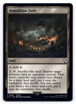 Demolition Field NM Commander: Final Fantasy 0385 MTG Regular - Image 1