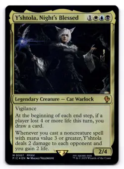 Y'shtola, Night's Blessed NM Commander: Final Fantasy 0007 MTG Foil - Image 1