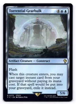 Torrential Gearhulk NM Commander: Final Fantasy 0272 MTG Regular - Image 1