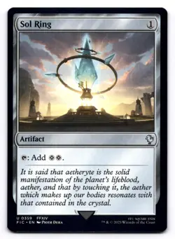 Sol Ring (0359) NM Commander: Final Fantasy 0359 MTG Regular - Image 1
