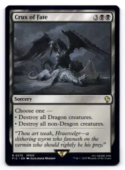 Crux of Fate NM Commander: Final Fantasy 0275 MTG Regular - Image 1