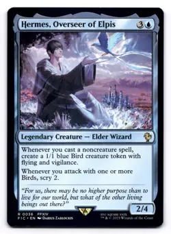 Hermes, Overseer of Elpis NM Commander: Final Fantasy 0036 MTG Regular - Image 1