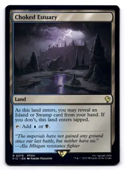 Choked Estuary NM Commander: Final Fantasy 0379 MTG Regular - Image 1