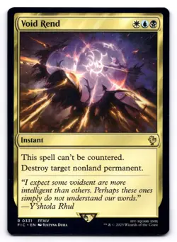 Void Rend NM Commander: Final Fantasy 0331 MTG Regular - Image 1