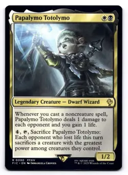 Papalymo Totolymo NM Commander: Final Fantasy 0090 MTG Regular - Image 1