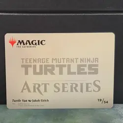 Turtle Van 19/54 Art Series TMNT Teenage Mutant Ninja Turtles MTG Jakob Eirich - Image 2