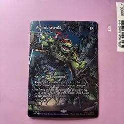 MTG: TMNT Ronin’s Arsenal FOIL M 0015 - Image 2