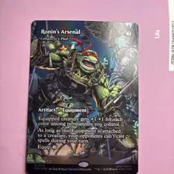 MTG: TMNT Ronin’s Arsenal FOIL M 0015 - Image 3