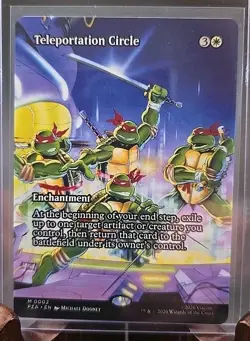 Teleportation Circle (Borderless) Teenage Mutant Ninja Turtles MTG Regular NM - Image 3