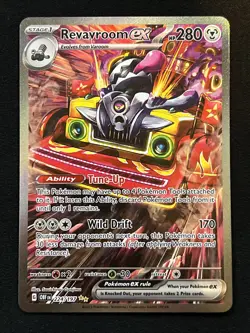 Pokemon TCG Revaroom EX Scarlet & Violet Obsidian Flames 224/197 Ultra Rare Lp - Image 1