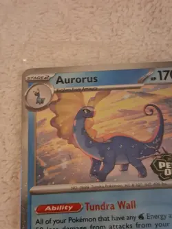 Aurorus + Luxray Cosmo SEALED Pokemon Perfect Order Stamped Promo - Image 3