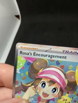 Rosa's Encouragement 123/088 Me03: Perfect Order Holo Pokemon LP - Image 3
